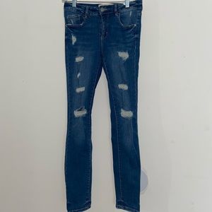 high-waisted garage jeans!